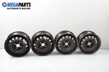 Steel wheels for Daewoo Nubira (1997-2001) 14 inches, width 5.5 (The price is for the set)
