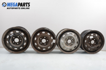 Steel wheels for Kia Carnival (1998-2006) 15 inches, width 6 (The price is for the set)