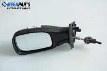 Mirror for Peugeot 306 1.6, 89 hp, hatchback, 3 doors, 1996, position: left