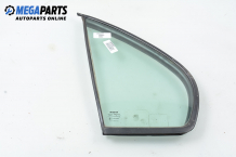 Door vent window for Nissan Primera (P10) 1.6, 90 hp, sedan, 1992, position: rear - left