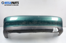 Rear bumper for Volkswagen Polo (6N/6N2) 1.6, 100 hp, sedan, 1998