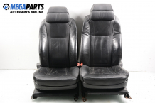 Leather seats with electric adjustment and heating for BMW 7 (E65, E66) 4.0 d, 258 hp automatic, 2004
