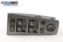 Кнопки стеклоподъемников и зеркал for BMW 7 (E65, E66) 4.0 d, 258 hp automatic, 2004