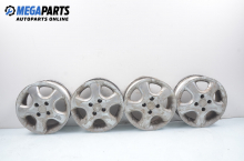 Alloy wheels for Opel Astra F (1991-1998) 14 inches, width 5.5 (The price is for the set)