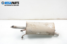 Rear muffler for Renault Megane I 1.4, 75 hp, hatchback, 5 doors, 1997