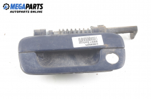 External boot lid handle for Citroen Berlingo 2.0 HDI, 90 hp, passenger, 2000, position: rear
