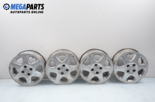 Alloy wheels for Opel Tigra (1994-2001) 15 inches, width 6 (The price is for the set)