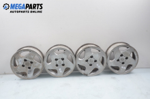 Alloy wheels for Peugeot 306 (1993-2001) 14 inches, width 5.5 (The price is for the set)