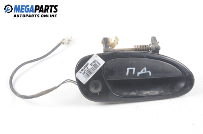 Outer handle for Mazda 323 (BA) 1.3 16V, 73 hp, sedan, 5 doors, 1995, position: front - right