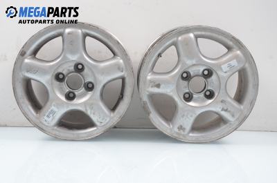 Alufelgen for Volkswagen Polo (6N/6N2) (1994-2003) 14 inches, width 6 (Preis für zwei stücke)