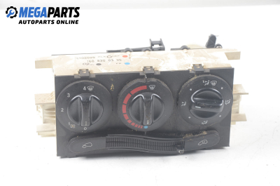 Panel heating for Mercedes-Benz A-Class W168 1.4, 82 hp, hatchback, 5 doors, 1999