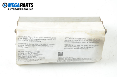 Airbag for Opel Corsa B 1.0 12V, 54 hp, hatchback, 3 uși, 1999, position: fața