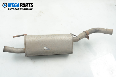 Rear muffler for Opel Corsa B, 45 hp, hatchback, 1995