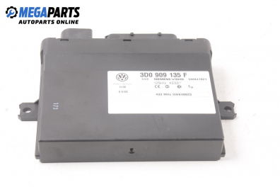 Modul deschide fără cheie for Volkswagen Touareg 2.5 R5 TDI, 174 hp, suv, 5 uși, 2003