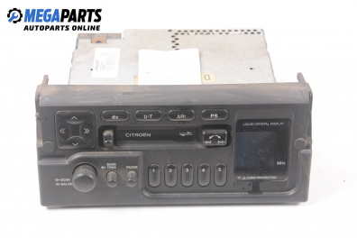 Cassette player for Citroen ZX 1.6, 88 hp, hatchback, 5 doors, 1996