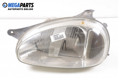 Headlight for Opel Corsa B 1.0 12V, 54 hp, hatchback, 3 doors, 1998, position: left