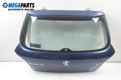 Capac spate for Peugeot 307 1.6 16V, 109 hp, hatchback, 5 uși, 2005, position: din spate