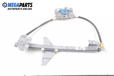 Macara geam cu acționare manuală for Peugeot 307 1.6 16V, 109 hp, hatchback, 5 uși, 2001, position: stânga - spate