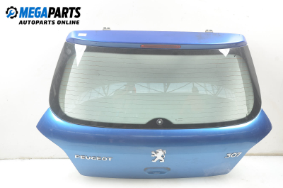 Capac spate for Peugeot 307 1.6 16V, 109 hp, hatchback, 5 uși, 2001, position: din spate