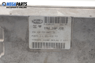ECU for Fiat Punto 1.1, 54 hp, hatchback, 3 uși, 1996