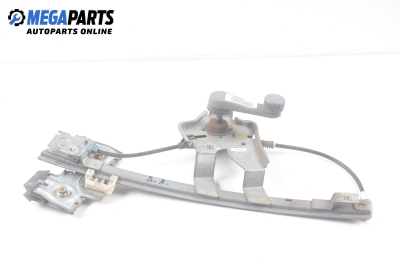 Macara geam cu acționare manuală for Skoda Octavia (1U) 1.9 TDI, 90 hp, hatchback, 5 uși, 2004, position: stânga - spate