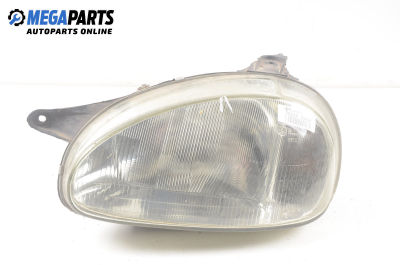 Headlight for Opel Corsa B 1.2 16V, 65 hp, hatchback, 3 doors, 1999, position: left