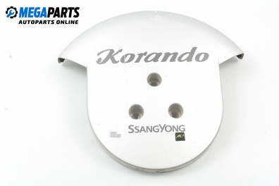 Reserveradabdeckung for Ssang Yong Korando 2.9 TD, 120 hp, suv, 3 türen, 2000