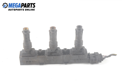 Ignition coil for Opel Corsa B 1.0 12V, 54 hp, hatchback, 1999
