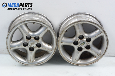 Alloy wheels for Land Rover Range Rover II (1994-2002) 16 inches, width 8 (The price is for two pieces)