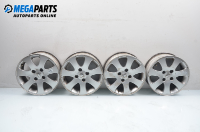 Alloy wheels for Peugeot 307 (2000-2008) 15 inches, width 6 (The price is for the set)