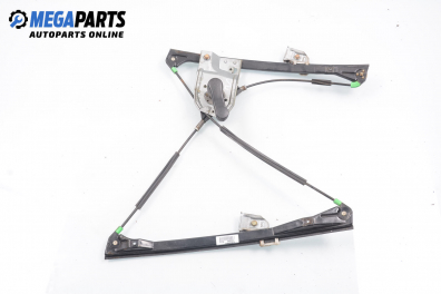 Macara geam cu acționare manuală for Volkswagen Polo (6N/6N2) 1.0, 45 hp, hatchback, 5 uși, 1996, position: stânga - fața