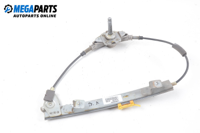 Macara geam cu acționare manuală for Alfa Romeo 156 1.9 JTD, 105 hp, sedan, 5 uși, 2000, position: stânga - spate