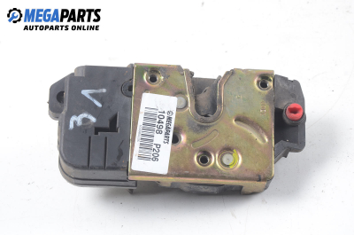 Lock for Peugeot 206 1.4, 75 hp, hatchback, 1999, position: rear - left