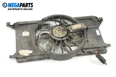 Radiator fan for Ford C-Max 2.0 TDCi, 136 hp, minivan, 5 doors, 2003