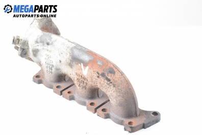 Exhaust manifold for Volkswagen Passat (B5; B5.5) 2.8 V6 4motion, 193 hp, station wagon, 5 doors automatic, 1998