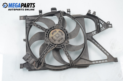 Radiator fan for Opel Corsa C 1.0, 58 hp, hatchback, 5 doors, 2003