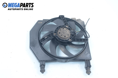 Radiator fan for Ford Courier 1.8 D, 60 hp, truck, 3 doors, 1997
