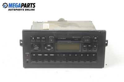 Cassette player for Citroen Xantia 1.8, 101 hp, hatchback, 5 doors, 1995