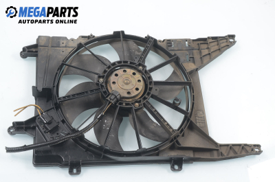 Radiator fan for Renault Megane Scenic 1.6 16V, 107 hp, minivan, 5 doors, 2002