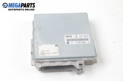ECU for BMW 5 (E39) 2.5 TDS, 143 hp, sedan, 5 doors, 1998