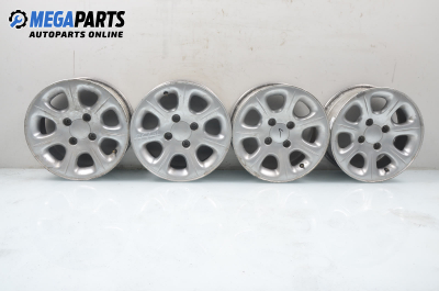 Alloy wheels for Citroen Saxo (1996-2004) 14 inches, width 6 (The price is for the set)