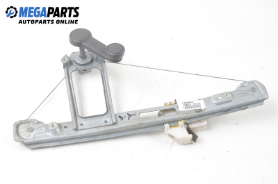 Manual window lifter for Ford Focus I 1.8 TDDi, 90 hp, sedan, 5 doors, 1999, position: rear - right