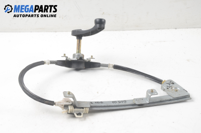 Macara geam cu acționare manuală for Alfa Romeo 156 1.9 JTD, 105 hp, sedan, 5 uși, 1999, position: dreaptă - spate