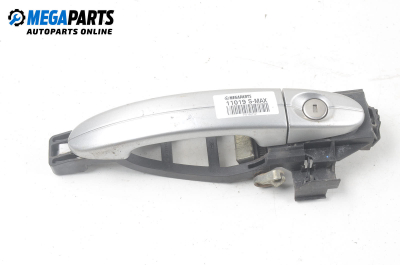 Mâner exterior for Ford S-Max 2.0 TDCi, 140 hp, hatchback, 5 uși, 2007, position: stânga - fața