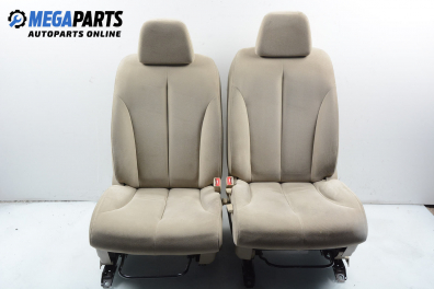 Seats set for Nissan Tiida 1.6, 110 hp, hatchback, 5 doors, 2007