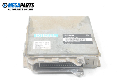 ECU for BMW 3 (E36) 2.5 td, 115 hp, sedan, 5 doors, 1994