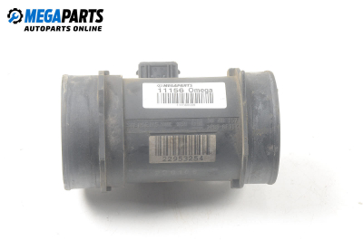 Air mass flow meter for Opel Omega B 2.0 16V, 136 hp, station wagon, 5 doors, 1997