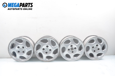 Alloy wheels for Peugeot 406 (1995-2004) 15 inches, width 6 (The price is for the set)