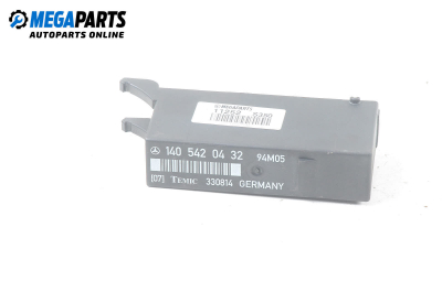 Modul lumini for Mercedes-Benz S-Class 140 (W/V/C) 3.5 TD, 150 hp, sedan, 5 uși automatic, 1997 № 140 542 04 32