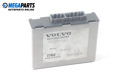 Keyless-entry module for Volvo S40/V40 2.0, 140 hp, station wagon, 5 doors, 1996 № 30824424
